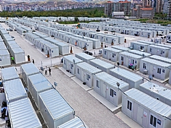 MALATYA VE ADIYAMAN'DA 10 BİN KİŞİLİK KONTEYNER KENTLERDE YAŞAM BAŞLADI